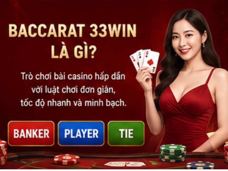 Baccarat 33WIN là gì