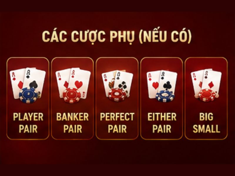 Các cược phụ
