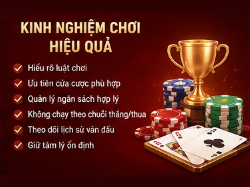 Kinh nghiệm chơi Baccarat 33WIN hiệu quả